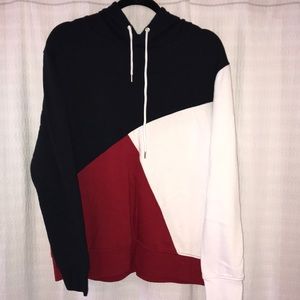 Forever21 men’s red white and blue sweatshirt